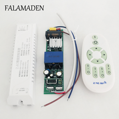 2,4g control remoto Controlador LED transformador de iluminación para cambiante y de atenuación de la luz del panel de techo del downlight de la lámpara, etc. ¡! ► Foto 1/6