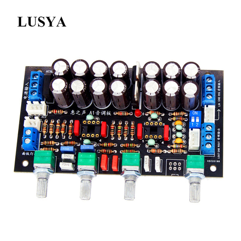 Lusya HIFI OPA2604 + AD827 OPAMP 5532 preamplificador Placa de control de tono volumen G12-005 ► Foto 1/6