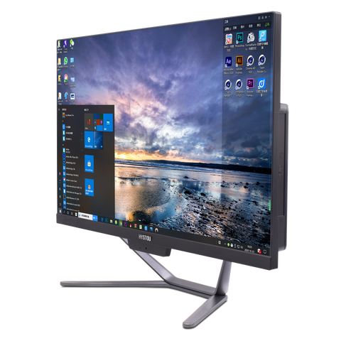 Procesador i5 i7 de ordenador de escritorio todo en uno, Monitor de 23,8 pulgadas, DDR4 con cámara para uso en el hogar y la oficina, nueva tendencia ► Foto 1/6