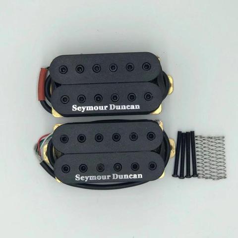 SH-1Passive Humbucker cuello/puente pastillas guitarra eléctrica Alnico 4 cables conductores bobina dividida ► Foto 1/4