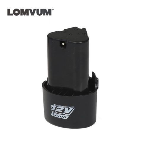 LOMVUM-destornillador eléctrico de batería de litio de 12V, Taladro Inalámbrico, batería recargable, herramientas eléctricas ► Foto 1/3