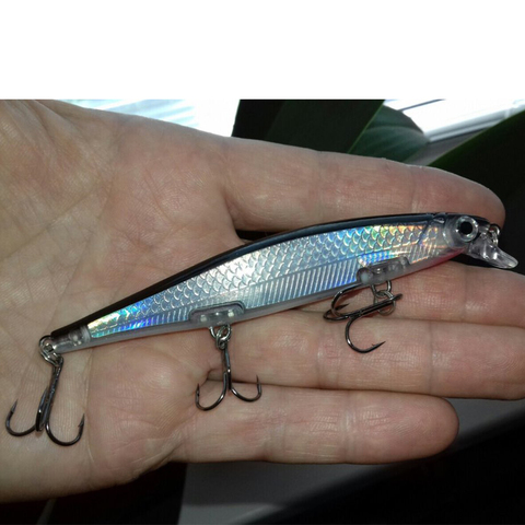 110mm 13g nadadores bajo gran pez hundimiento de Señuelos de Pesca flotante Wobblers cebo duro Crankbait para piscardo cebo para aparejo de pesca de Lucio ► Foto 1/6