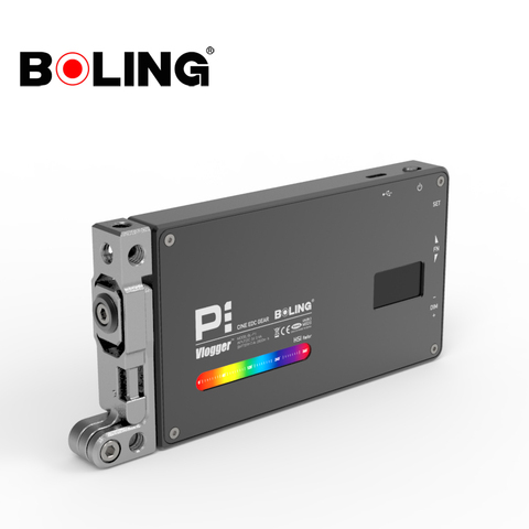 Boling-BL-P1 de iluminación de fotografía, 12W, RGB, a todo Color, regulable, 2500K-8500K, para cámara DSLR, estudio, Vlogging ► Foto 1/6