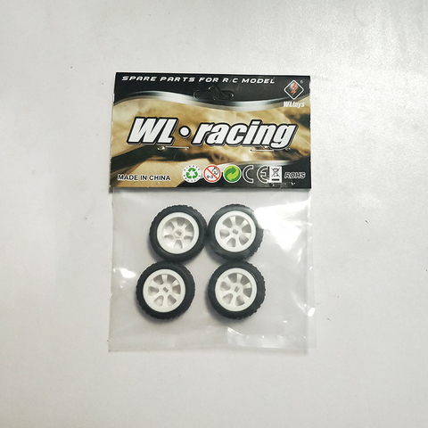 Wltoys 1:28 piezas de repuesto de coche teledirigido K989-49 rueda jefe K989-53 neumático accesorios originales montado fuera de la carretera neumáticos de Rally Kits ► Foto 1/3