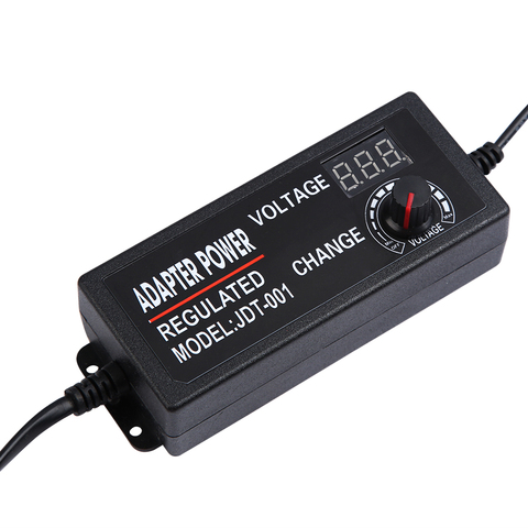 Fuente de alimentación ajustable de 12 V, 24V, CC de 3V, 5V, 9V, pantalla de visualización, fuente de alimentación Universal de 5, 12 V, DC-DC de voltios, 220V a 12 V, 24V, 5V, Smps ► Foto 1/6