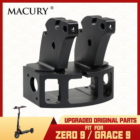 Placa frontal mejorada Original integrada con Base plegable, solo compatible con patinete eléctrico ZERO 9 GRACE 9, piezas de repuesto Macury ► Foto 1/6