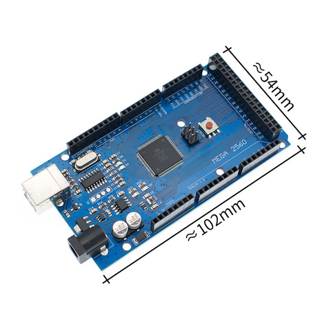 10 Uds MEGA2560 MEGA 2560 R3 (ATmega2560-16AU CH340G) AVR USB con/sin Cable USB ► Foto 1/6