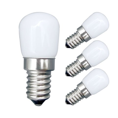 E14 E27 3W LED Luz de refrigerador bombilla de maíz lámpara LED blanca/blanco cálido SMD2835 reemplazar la lámpara de halógeno luces ► Foto 1/6