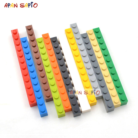 Bloques de construcción DIY de 1x12 puntos y figuras gruesas, 5 uds., juguetes creativos educativos para talla para niños, compatibles con las marcas ► Foto 1/6