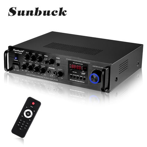 2000W 5 canal bluetooth amplificador estéreo de alta fidelidad LED Karaoke Digital amplificador audio Cine en Casa amplificadores ► Foto 1/6