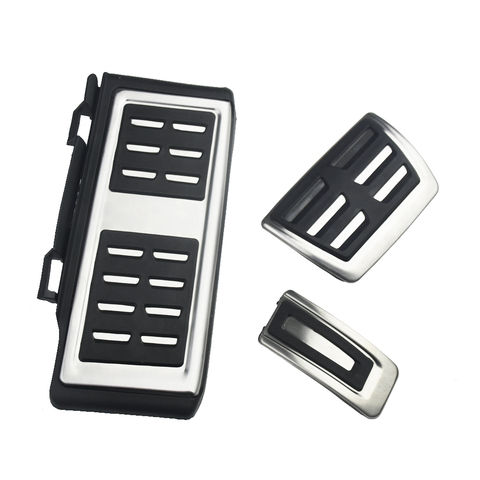 Cubierta de Pedal de acero inoxidable para Seat Tarraco Ibiza EL-BORN LEON Arona Ateca Tarraco 2016 2017 2022 ► Foto 1/2