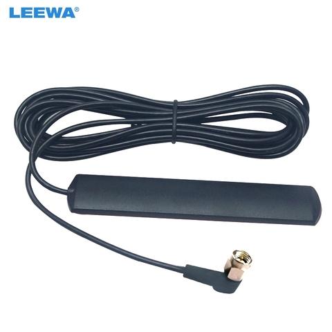 LEEWA-Amplificador de antena GSM 3G 4G LTE, adaptador de enchufe macho, montaje en parabrisas para GPS para coche, amplificador de señal de teléfono celular # CA6178 ► Foto 1/6