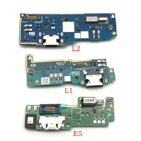 Conector de puerto de carga Micro USB, Cable flexible para Sony Xperia E5 L1 L2 M5 XA XA1 XA2 Ultra, 1 unidad ► Foto 1/3