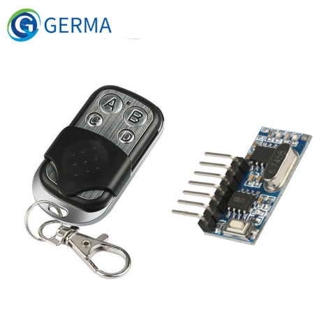 GERMA-transmisor de controles remoto RF, 433 Mhz, 433 mhz, módulo de interruptores de receptor de relé RF, interruptor de Control de salida inalámbrico de 4 canales ► Foto 1/6