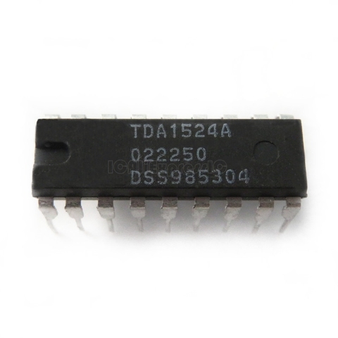 1 unids/lote TDA1524A TDA1524 DIP-18 circuito de control de tono estéreo/volumen en Stock ► Foto 1/1