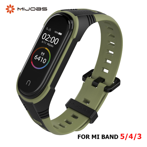 Correa de Metal para Xiaomi Mi Band 5, pulsera para Xiaomi Mi Band 3, 4, 5  y 6, NFC Global