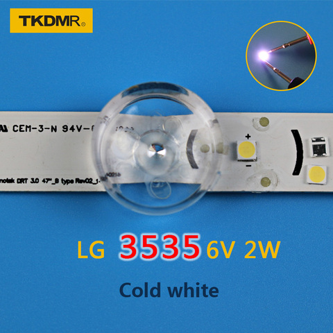 TKDMR-retroiluminación LED LG Innotek, iluminación trasera para TV, luz blanca fría 3535, 2W, 6V, envío gratis, 50 Uds. ► Foto 1/5