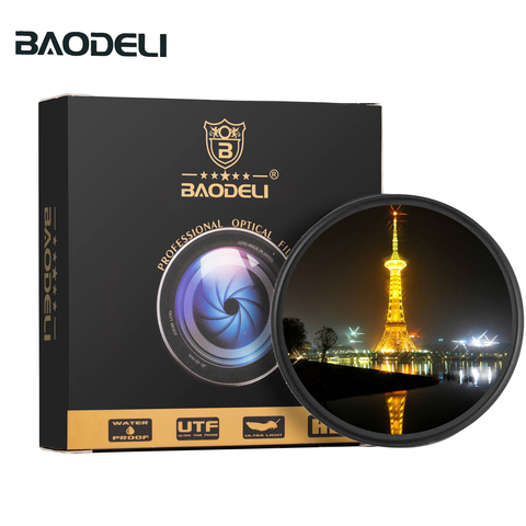 BAODELI filtro estrella 49 52 55 58 62 67 72 77 82 Mm para la lente de la cámara Canon Eos M50 T5 T6 77 2000 D Nikon 3500, 7500 accesorios de Sony ► Foto 1/6