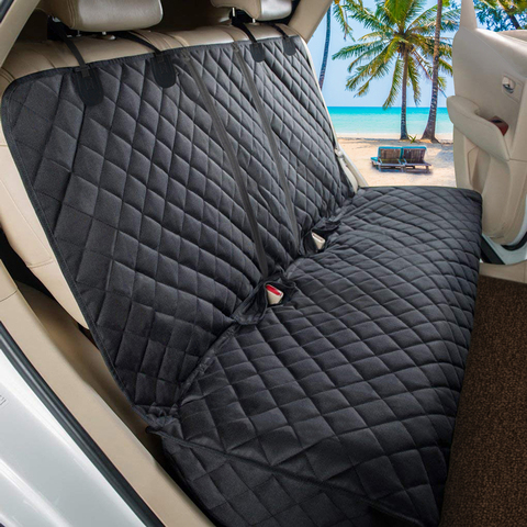 Funda para asiento trasero de coche, impermeable, plegable