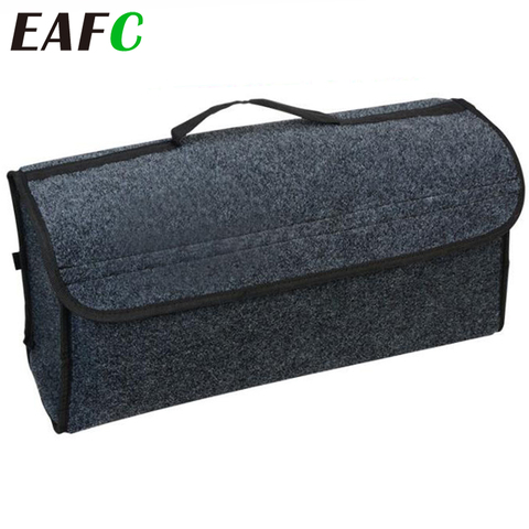 Caja de almacenamiento de fieltro suave para coche, caja de herramientas de vehículo, caja de herramientas multiuso, bolsa organizadora, alfombra plegable para emergencias caja ► Foto 1/6