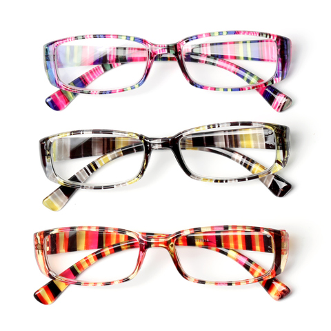 Gafas de lectura con estampado Retro Para hombre y mujer, lentes portátiles de alta definición para presbicia, gafas de lupa dioptría + 1,0 ~ + 4,0 ► Foto 1/6