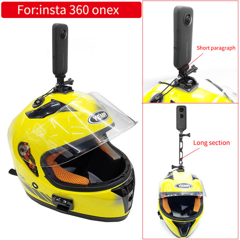 TUYU Insta360 una X casco soporte para Insta 360 motocicleta bicicleta extrema deportes casco accesorios de montaje ► Foto 1/6