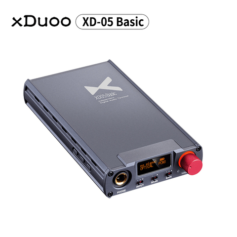 XDUOO-AMPLIFICADOR DE AURICULARES XD-05 Basic, AK4490, PCM384KHz, DSD256, XMOSXU208, XD05, HiFi, básico, portátil ► Foto 1/6