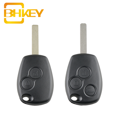 BHKEY para Renault llave de 2/3 botones de control remoto de coche para Renault Clio Modus Vauxhall Movano Vivaro 2005-2012 ► Foto 1/5