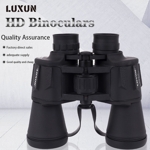 LUXUN-prismáticos militares profesionales para viajes al aire libre, telescopio de alta potencia HD, Zoom impermeable, para caza, 20x50 ► Foto 1/6