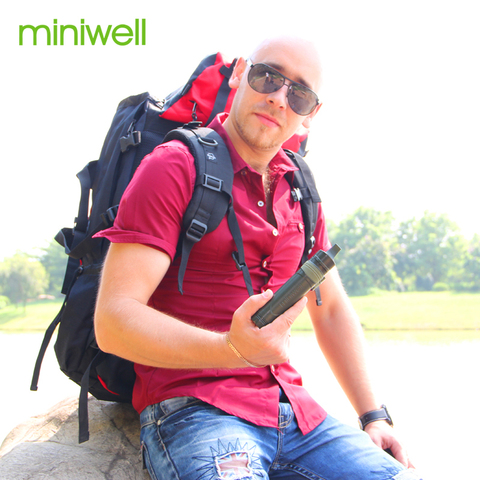 Miniwell-kit de purificación de agua, Pajita portátil para acampada, senderismo, mochilero, L600 ► Foto 1/5