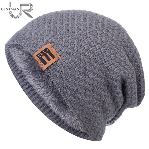 Gorros de invierno Unisex para hombre y mujer, gorra de esquí cálida, diseño de piña, gorro de punto de algodón con forro de piel para hombre y mujer ► Foto 1/6