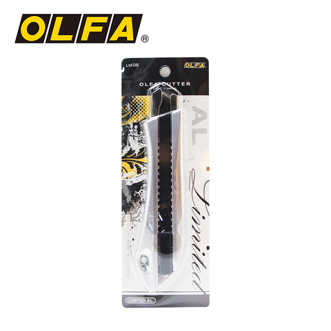 Cuchillo japonés OLFA de gran utilidad, LTD-08, plata y negro, bloqueo automático, 18mm, cuchillo de corte, desempaquetado ► Foto 1/1