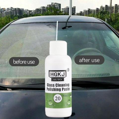 HGKJ-20, 20ml, 50ml, película de aceite de vidrio, limpieza y pulido de vidrio, pasta de limpieza y pulido, accesorios de seguridad para reparación de automóviles ► Foto 1/6