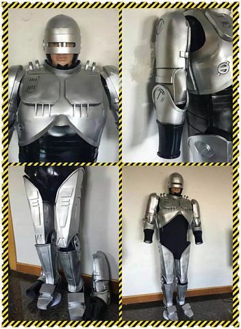 La tecnología espacial de plata personalizada de vestir armadura futurista traje de policía soldado traje robot cosplay disfraces ► Foto 1/1