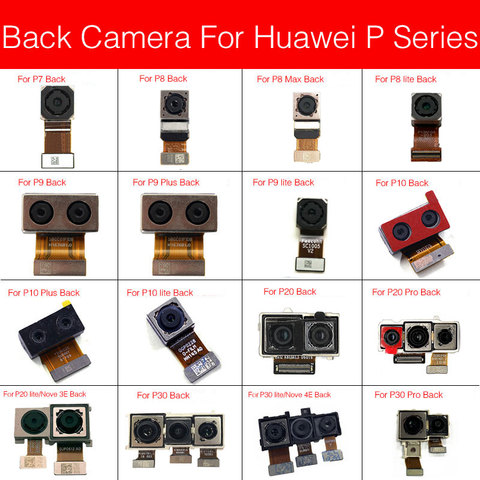 La parte trasera de la cámara principal para Huawei P8Max P9 P10 más P20 P30 Pro P30 Lite/Nova 3e 4e a Gran Cámara Cable Flex piezas de repuesto ► Foto 1/6