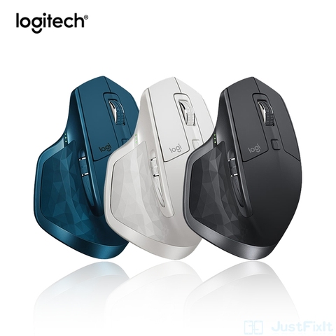 Logitech-ratón inalámbrico MX Master 3 con Bluetooth para oficina, dispositivo con receptor inalámbrico de 2,4G, actualización Mx master 2S ► Foto 1/6
