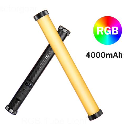 Vectorgear-tubo de luz LED de mano para cámara de vídeo y foto, luz de relleno RGB, CCT HSL, bicolor, iluminación de fotografía ► Foto 1/6