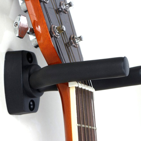 Gancho para colgar guitarra soporte pared montaje de Rack de soporte de pantalla con tornillos bajo, guitarra ukelele, mandolina piezas y accesorios ► Foto 1/6