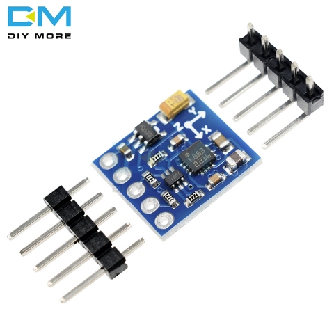 HMC5883 GY-271 3V-5V eje Triple Tri-eje Compás de 3 ejes, Módulo Sensor magnetómetro de HMC5883L para Arduino importados chips ► Foto 1/6