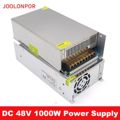 Fuente de alimentación conmutada DC voltaje constante 48V 1000W 20.8A adaptador de suministro de energía Especial 48V para iluminación de accionamiento de Motor Industrial ► Foto 1/6