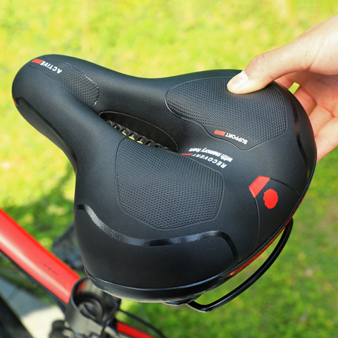 Asiento reflectante para bicicleta de montaña, hueco, amortiguador, transpirable, a prueba de lluvia, accesorio para ciclismo de carretera ► Foto 1/6