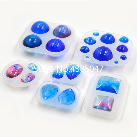1 PC perlas de gota de agua Bola de resina epoxi moldes de joyería artesanía bricolaje para accesorios de joyería ► Foto 1/6