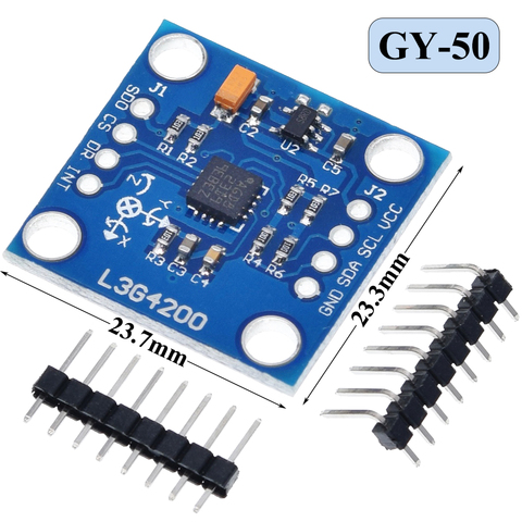 GY-50 L3G4200D eje Triple giroscopio Módulo Sensor de velocidad Angular para Arduino MWC en stock de alta calidad ► Foto 1/1