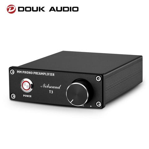 Douk Audio T3-Amplificador de tocadiscos, HiFi MM, preamplificador de escenario RIAA ► Foto 1/6