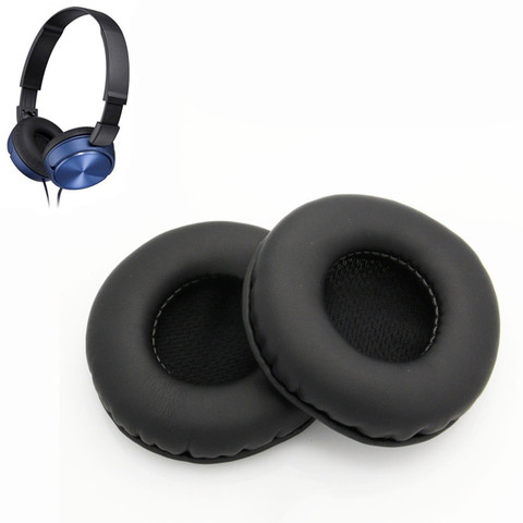 Almohadillas para auriculares Sony MDR- ZX310, K518, K518DJ, K81, K518LE, repuesto de almohadillas para las orejas, espuma de memoria de cuero suave, Yw # ► Foto 1/6