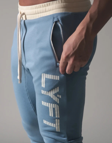 Pantalones de chándal para hombre, pantalones de culturismo para hombre, pantalones de chándal informales con estampado, de algodón, ropa de calle con ajuste, ajustados ► Foto 1/6