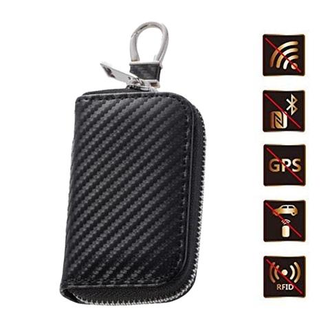 Premium clave Fob Faraday caja Anti-robo Faraday Protector jaula coche RFID señal bloqueador Anti-piratería caso GPS señal bloqueando caja ► Foto 1/6