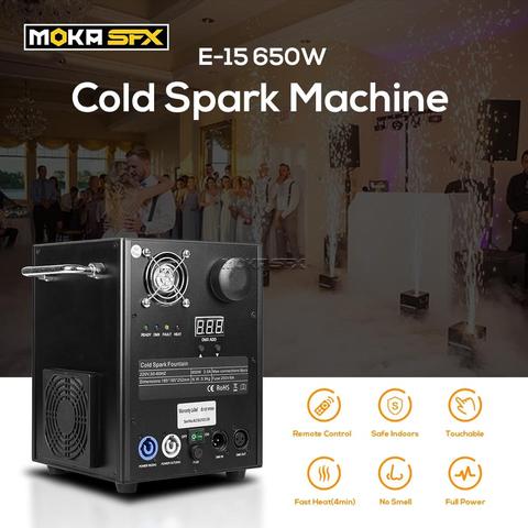 Spark-máquina de ignición fría de 650W, DMX 512, Control remoto, efecto no pirotécnico para escenario, boda y espectáculo ► Foto 1/6