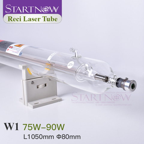 Reci-tubo láser CO2 W1, especial para máquina de grabado CO2, equipo de marcado, lámpara a juego con fuente de alimentación DY10 ► Foto 1/6