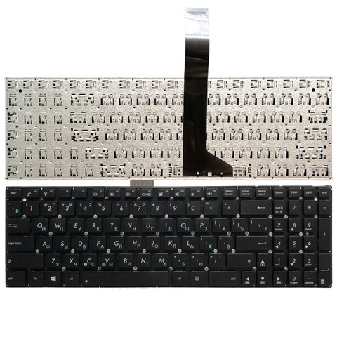 Teclado ruso para Asus X550 X550C X501 X502 K550 A550 Y581 X550V X552C X550VC F501 F501A F501U Y582 S550 D552C portátil RU nuevo ► Foto 1/5